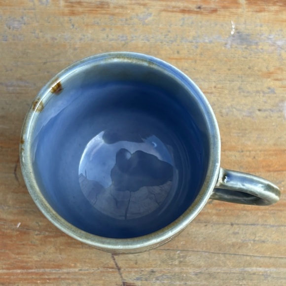 Wade Irish Porcelain Leprechaun & Mushrooms Children's Mug 1950s Size 6oz - Picture 4 of 6